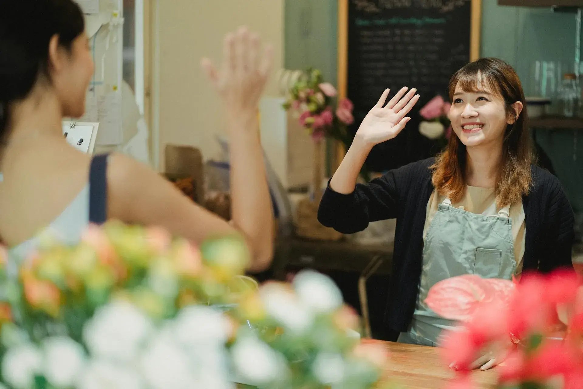 Happy Florist Photo