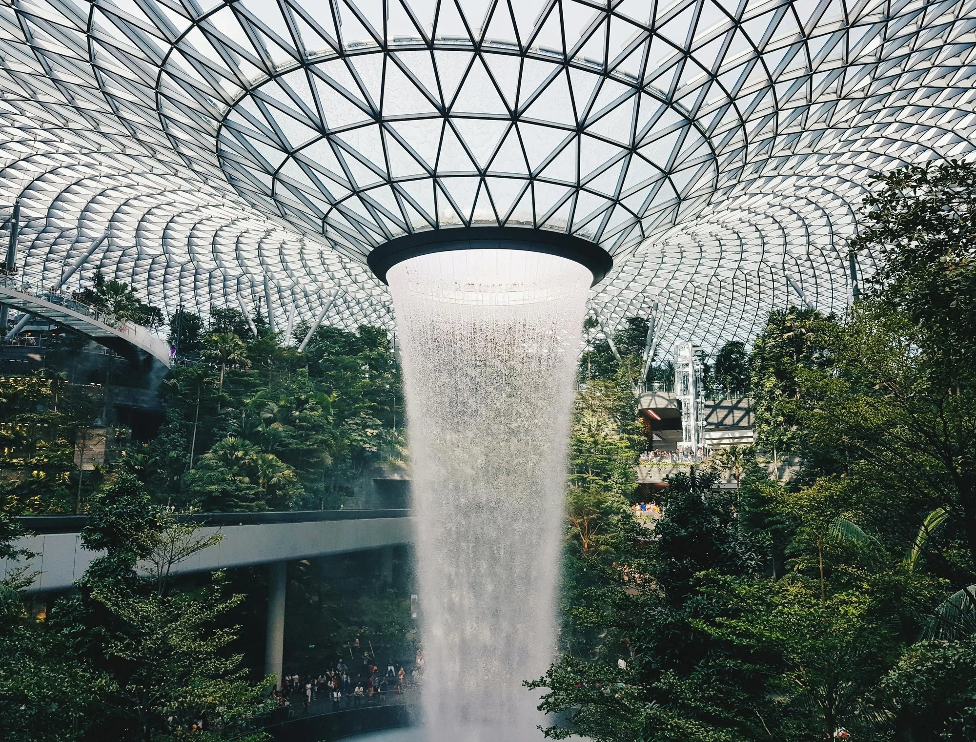 Changi rain vortex